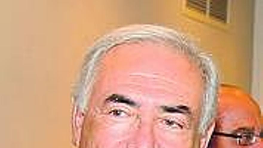 Dominique Strauss-Kahn, ayer.