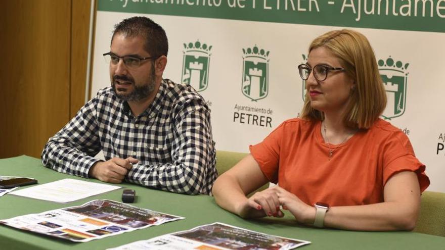 La alcaldesa Irene Navarro y el coordinador Carlos Andreu