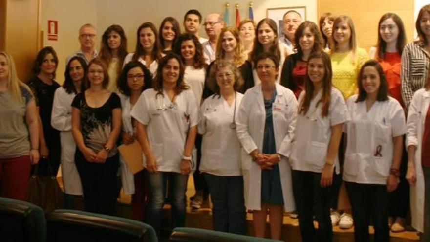 Bienvenida a  21 residentes al Hospital de Elda