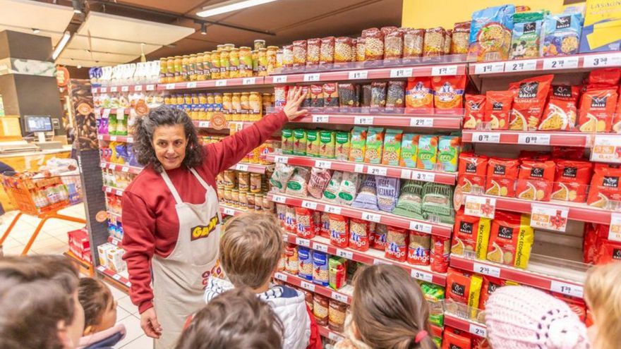 Escolares, en la actividad Alimentes de Gadis.