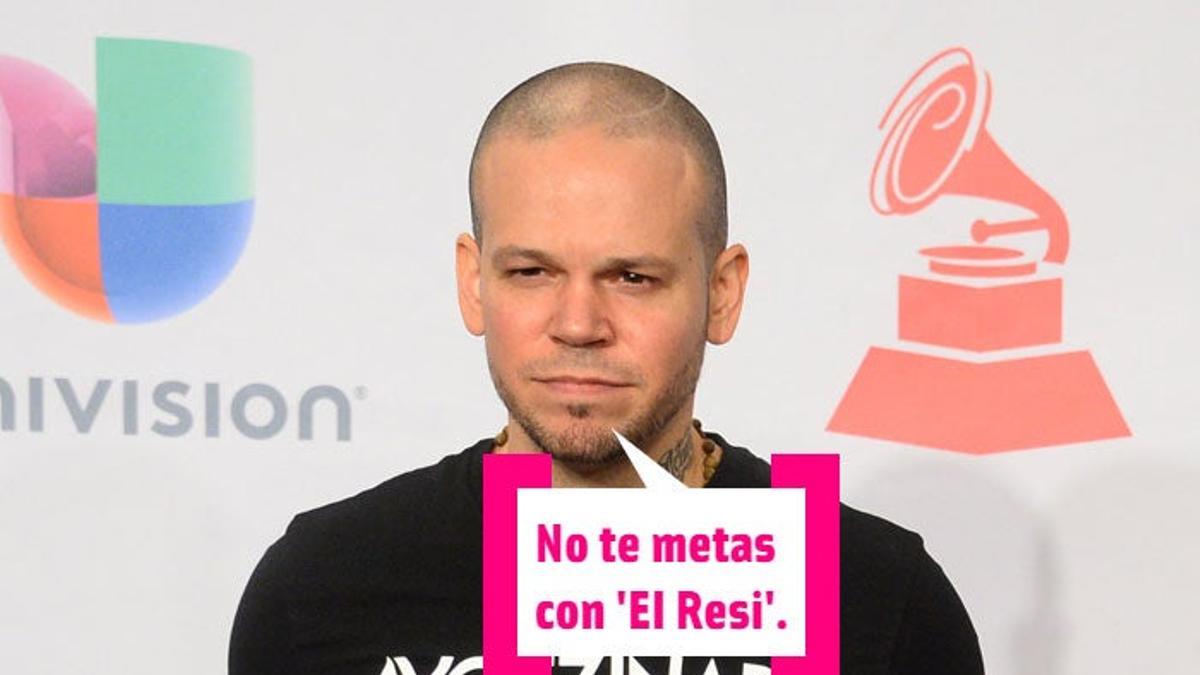 El rapero Residente en los Latin Grammy Awards