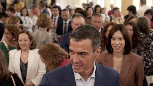 El president del  Govern, Pedro  Sánchez, ahir. | JOSÉ LUIS ROCA
