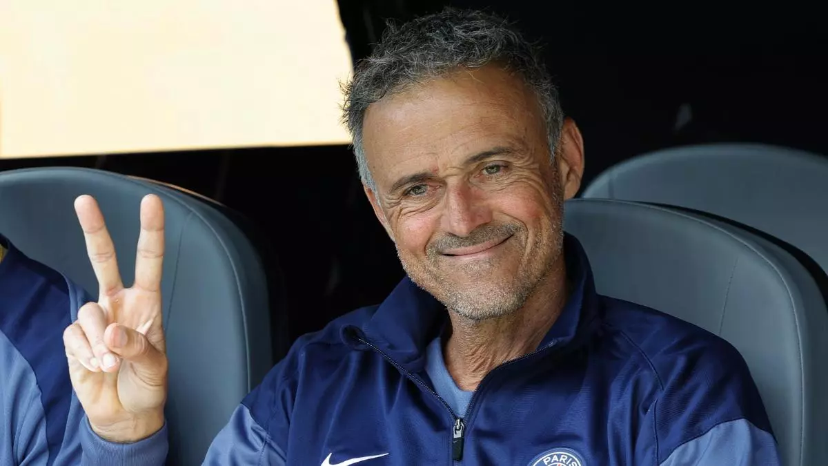 Luis Enrique enloquece con el central de moda