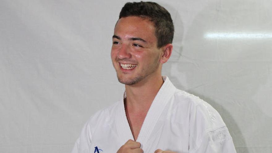 Luca Piergentili, subcampeón de la Liga Nacional cadete-junior