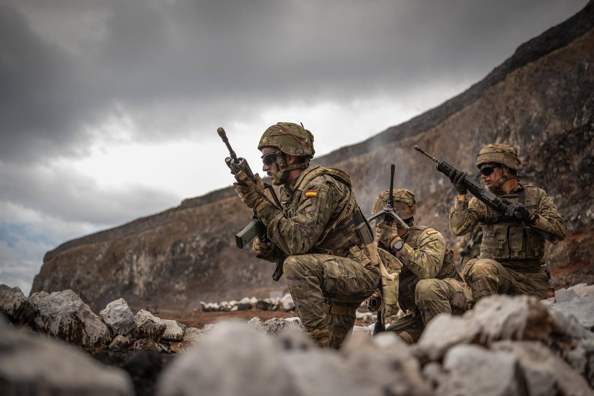 Maniobras militares en Canarias