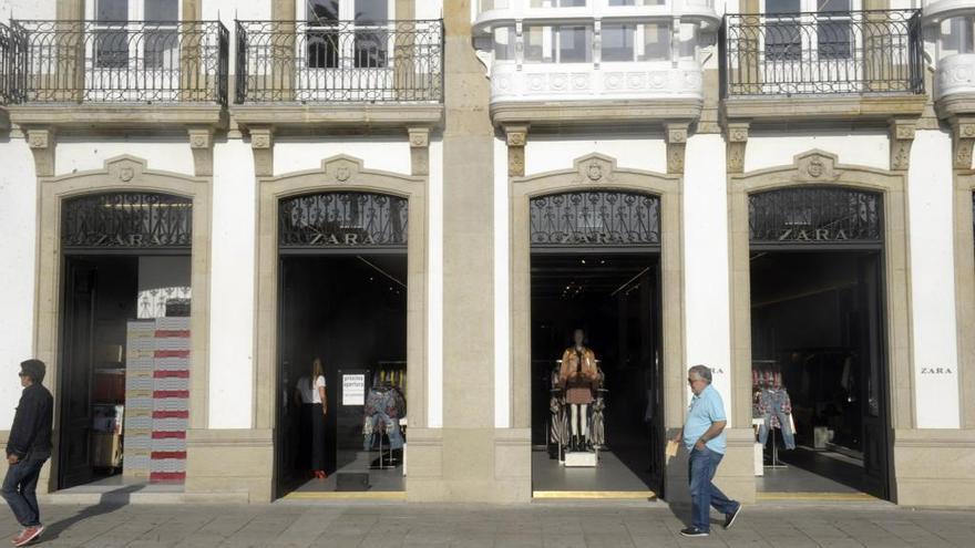 Inditex pone a la venta 16 tiendas de Zara por 400 millones de euros