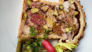 El ’pâté en croûte’ campeón del restaurante Ambassade.