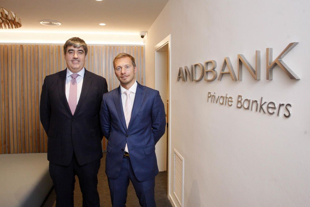 Oficina d'Andbank a l'Avinguda Jaume I de Girona