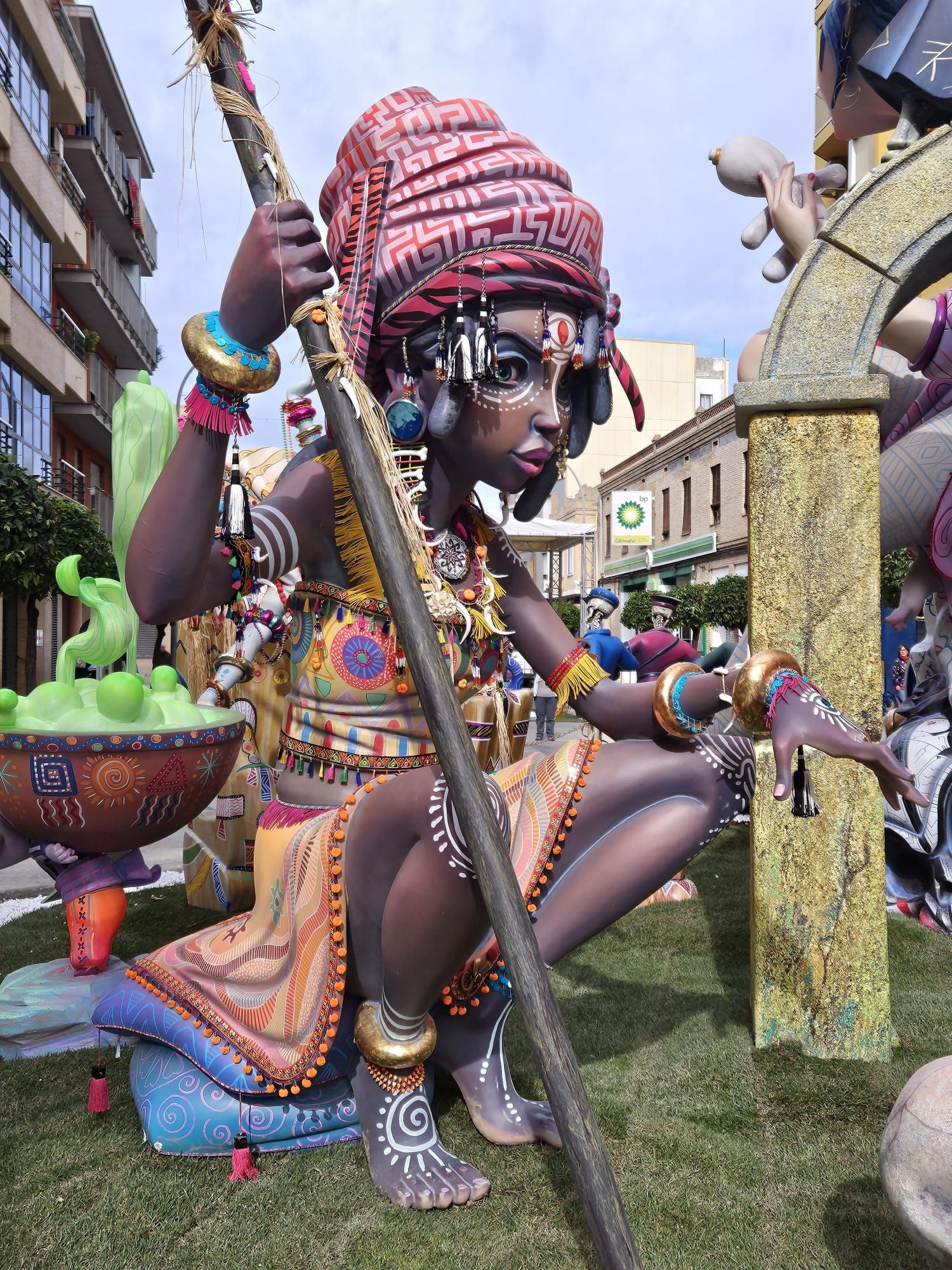 Así es "Voodoo", la mejor falla de Carcaixent