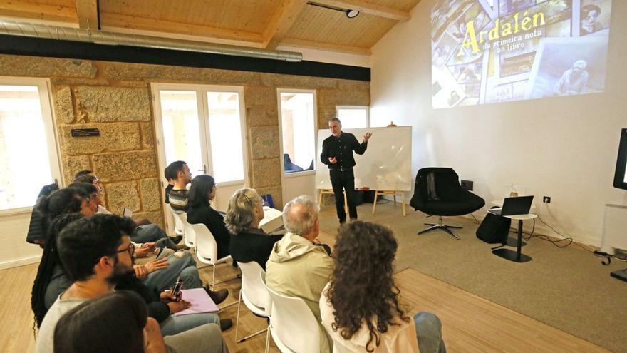 Miguel Anxo Prado na MasterClass de «Artistea Emerxe».