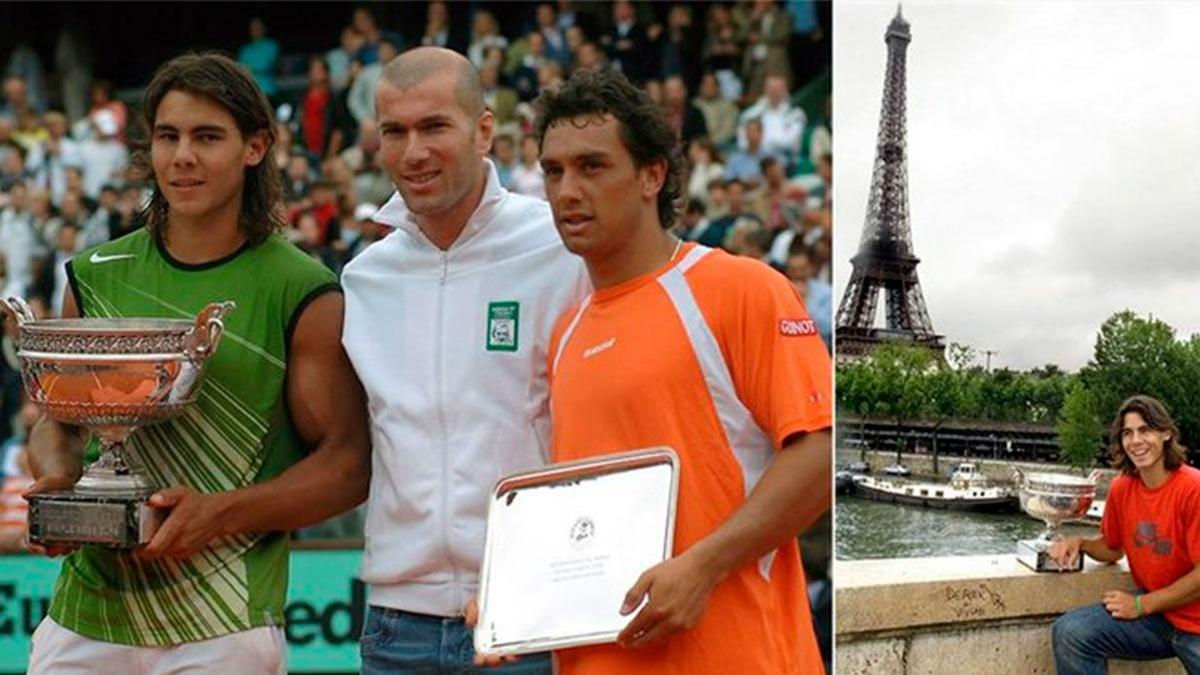 Tal día como hoy Nadal ganaba su primer Roland Garros