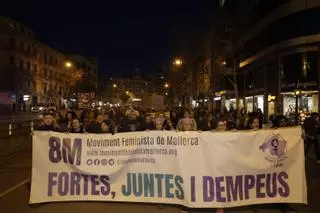 Centenares de personas se manifiestan en Palma "por la igualdad real"