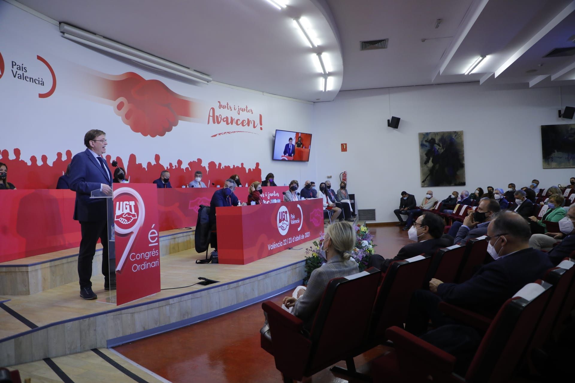 Imágenes del congreso ordinario UGT