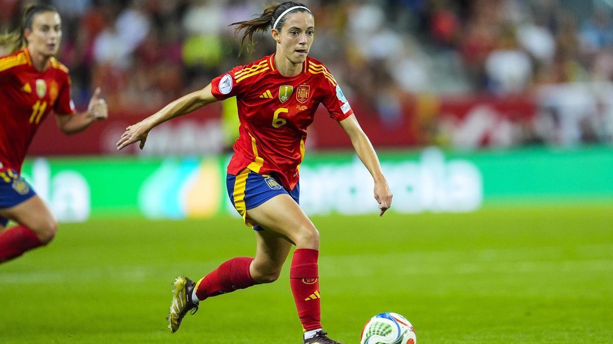 Archivo - Aitana Bonmatí con la selección española