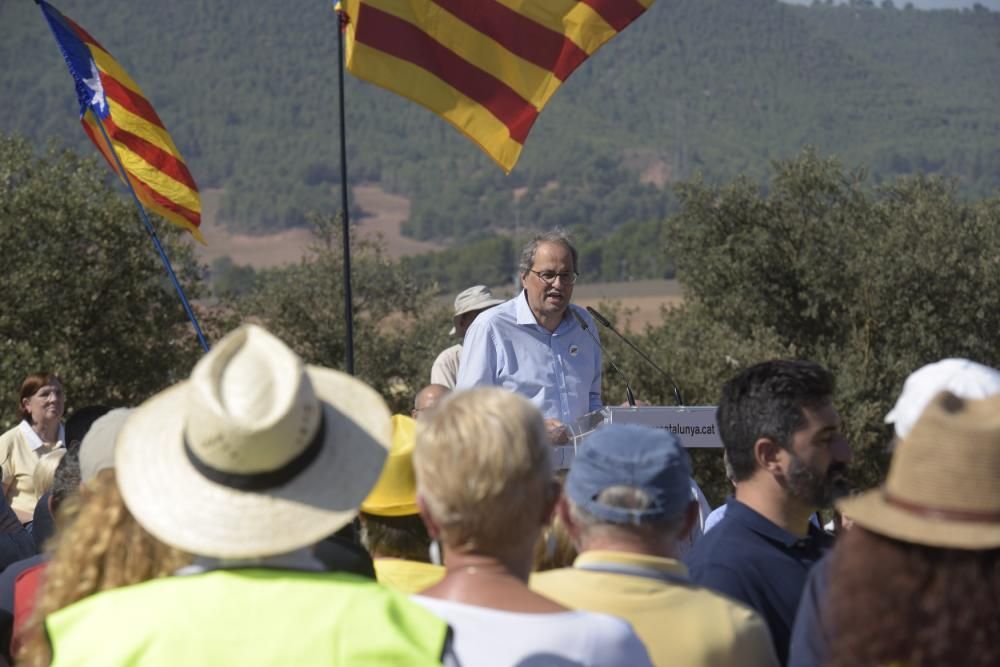 Acte institucional de Junts per Catalunya a Lledon