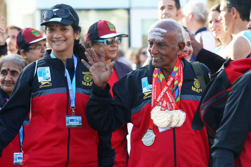 Málaga celebra el Mundial de Atletismo Master