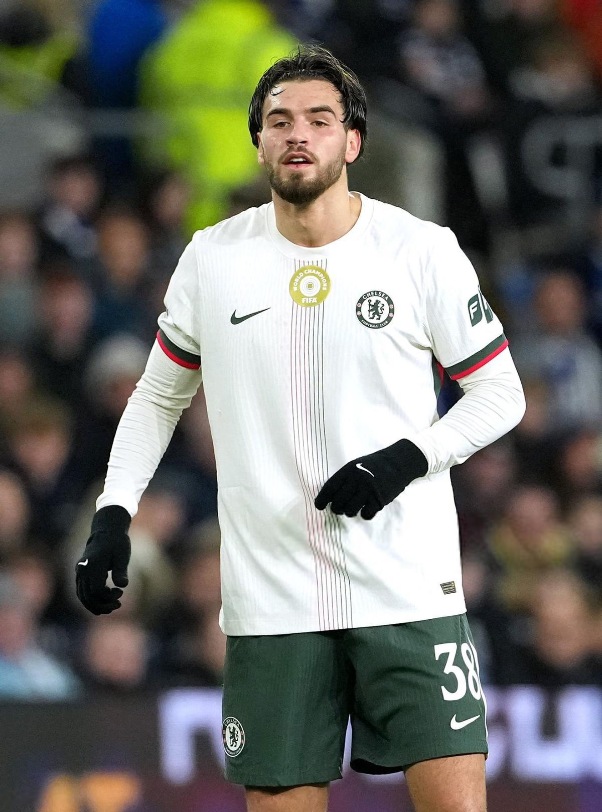 Marc Guiu, durante el Cardiff-Chelsea