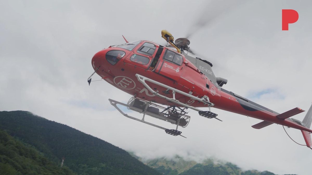 Cómo trabajan los equipos de bomberos de montaña para rescates