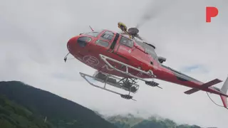Cómo trabajan los equipos de bomberos de montaña para rescates