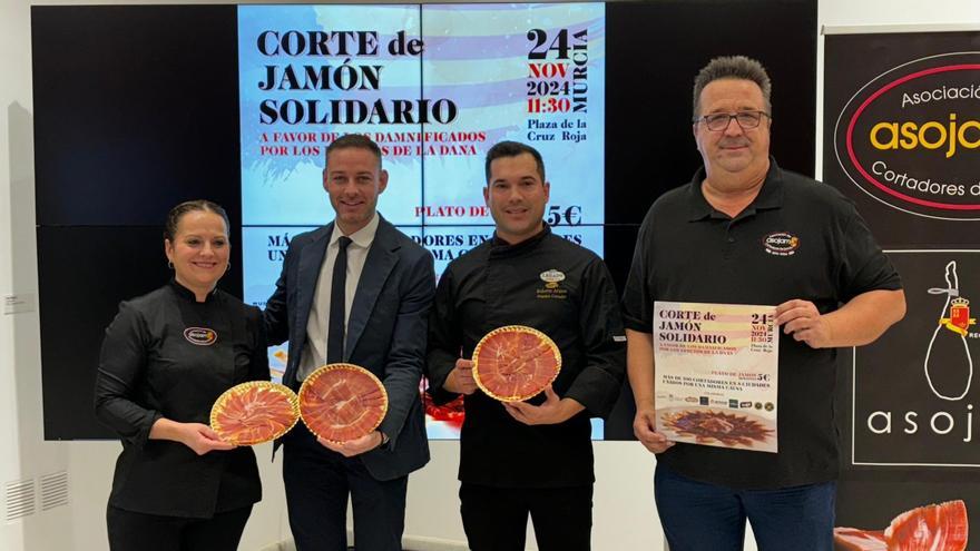 Los jamoneros de Murcia se unen para reavivar el sector empresarial de Algemesí