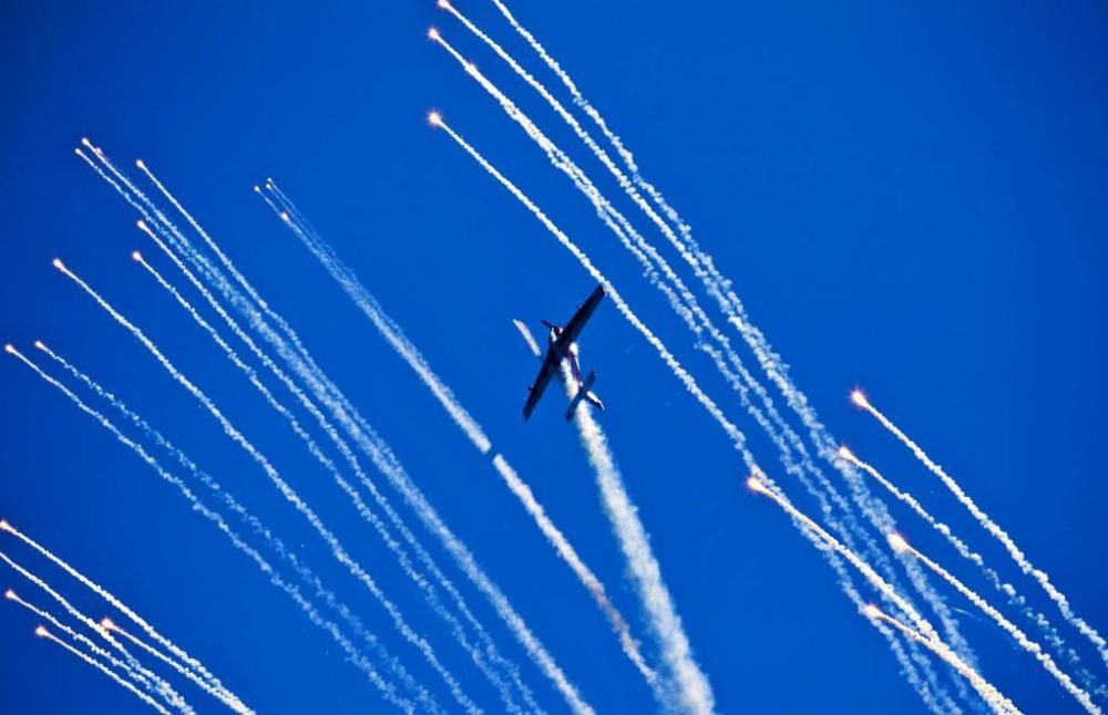 Así fueron los festivales aéreos de 2009 y 2010 en Málaga