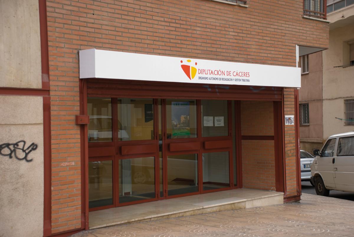 Oficinas del Oargt en la capital cacereña.