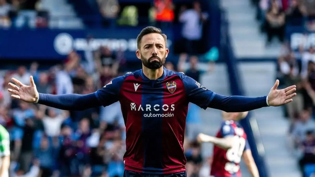 Morales, el gran capitán que asciende otra vez con el Levante UD
