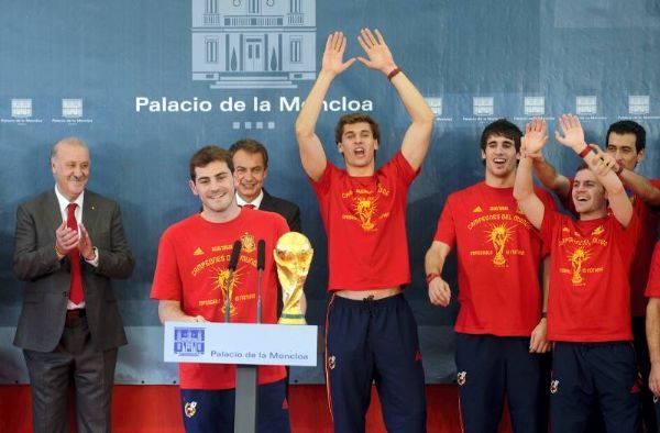 Celebraciones de 'La Roja' en Madrid