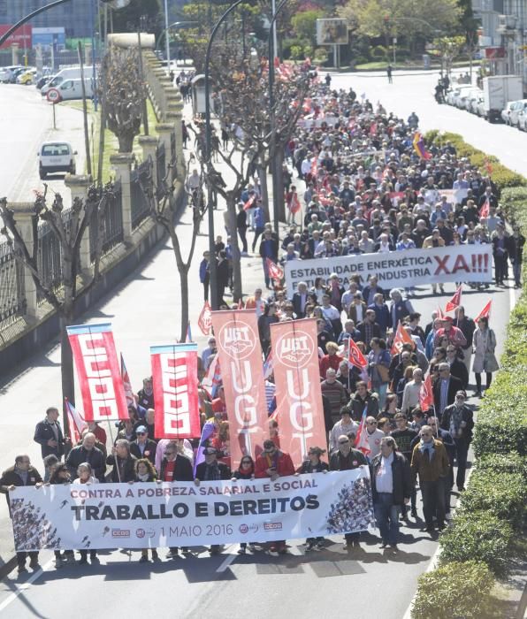 1 de mayo en A Coruña