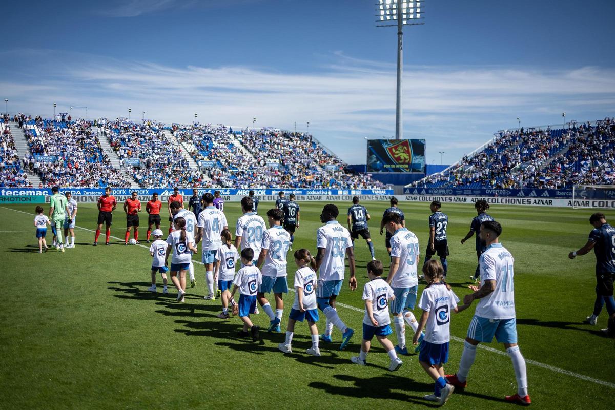 El Ibercaja Estadio volverá a mostrar una gran imagen.