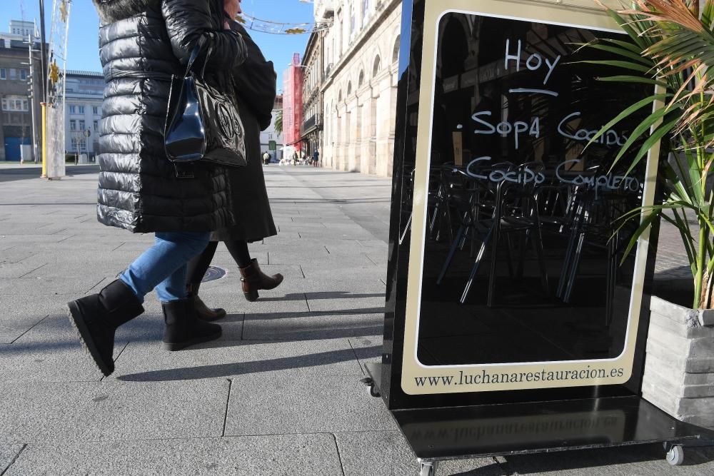 Las temperatuaras mínimas llegan a los 7º en A Coruña y los cielos permanecen despejados.