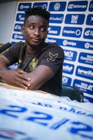 Presentación de Mohammed Dauda (CD Tenerife)