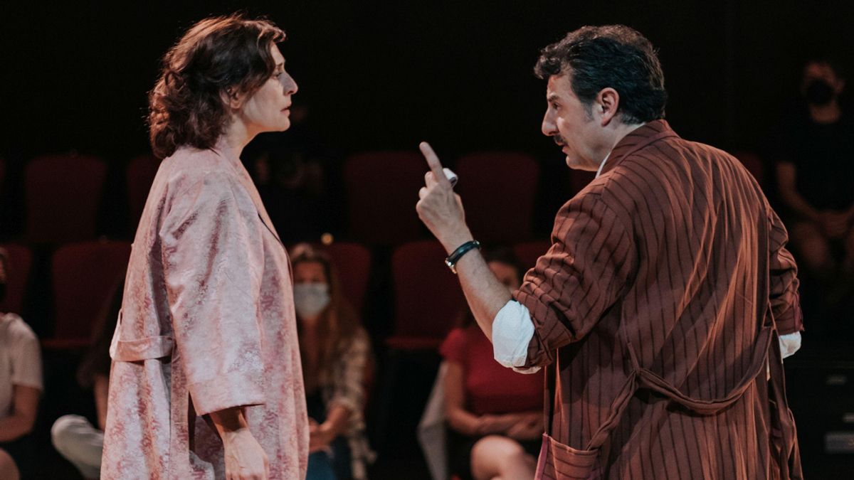 Teatro 'Filumena Marturano', con Clara Segura y Enrico Laniello Foto Silvia Poch