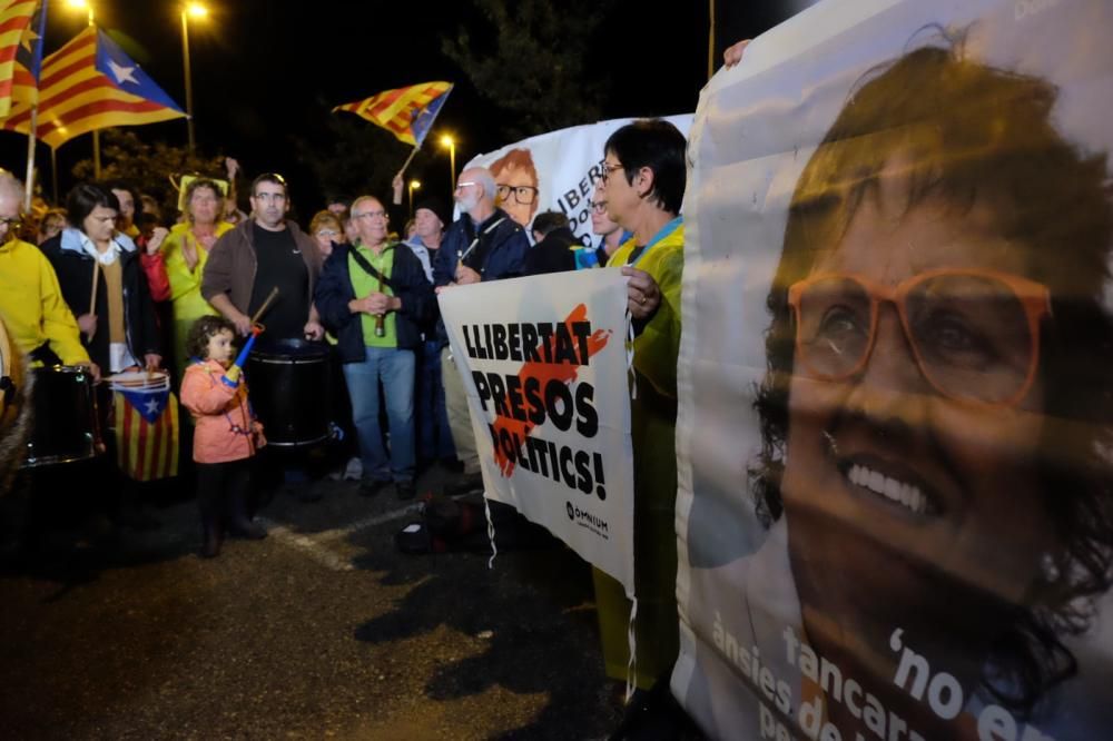 Concentració al Puig de les Basses per la llibertat dels presos polítics.