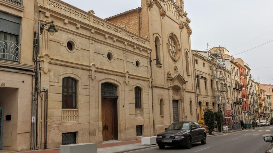 El edificio que acogerá el Museo de Camilo Sesto, tras su rehabilitación, en una imagen de este jueves