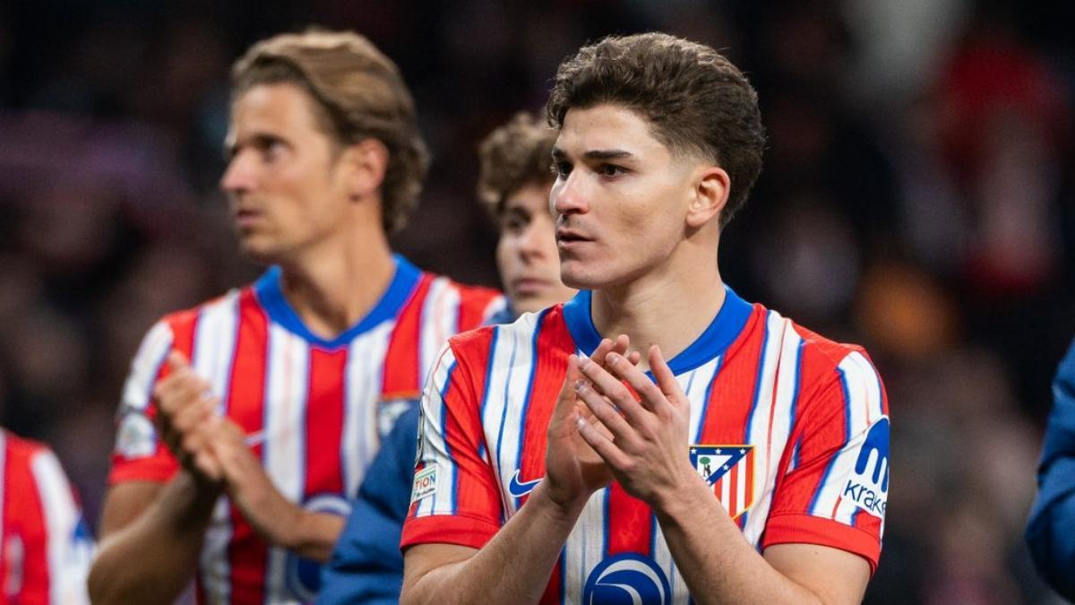 Julián Álvarez cerró su primera temporada en LaLiga con 17 dianas y cuatro asistencias