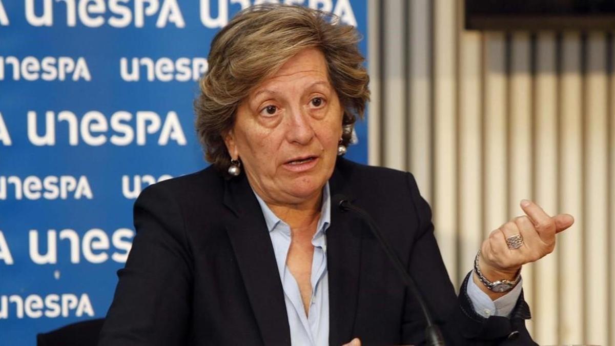 Pilar González de Frutos, presidenta de Unespa.