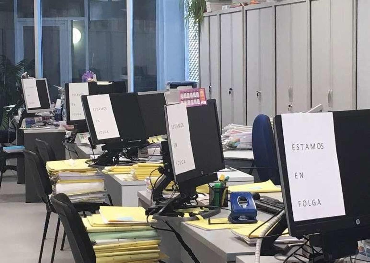 La huelga paraliza la justicia: suspendidas 67 vistas y aplazadas varias a septiembre