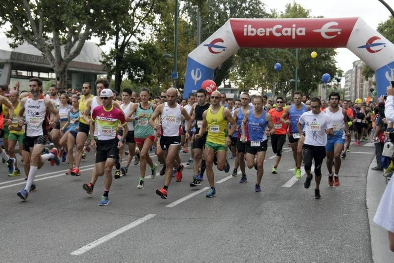 Fotogalería del IX Maratón de Zaragoza