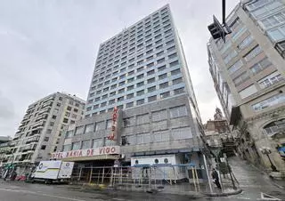 Comienzan las obras en el interior del Hotel Bahía de Vigo