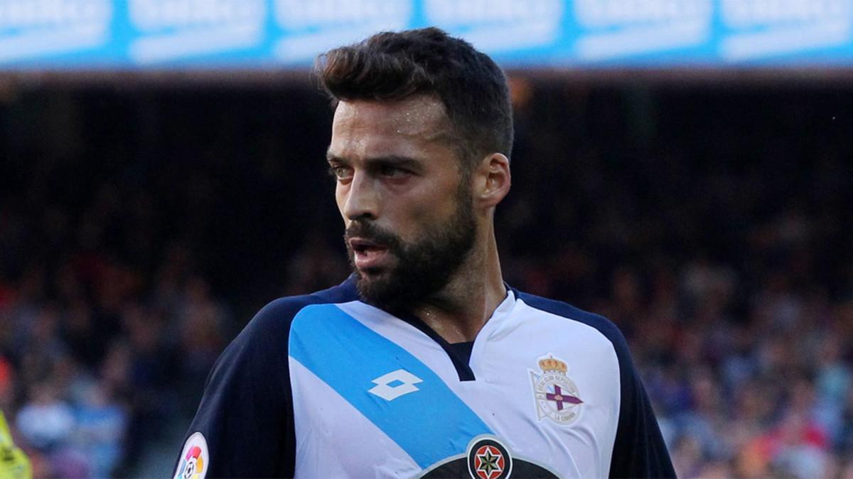 Bruno Gama, delantero del Deportivo, estará en condiciones de jugar contra el Barça