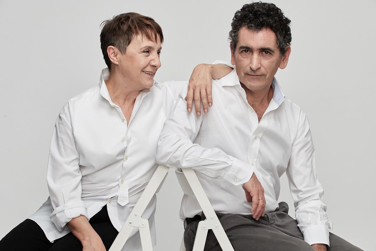 Blanca Portillo y Juan Mayorga.