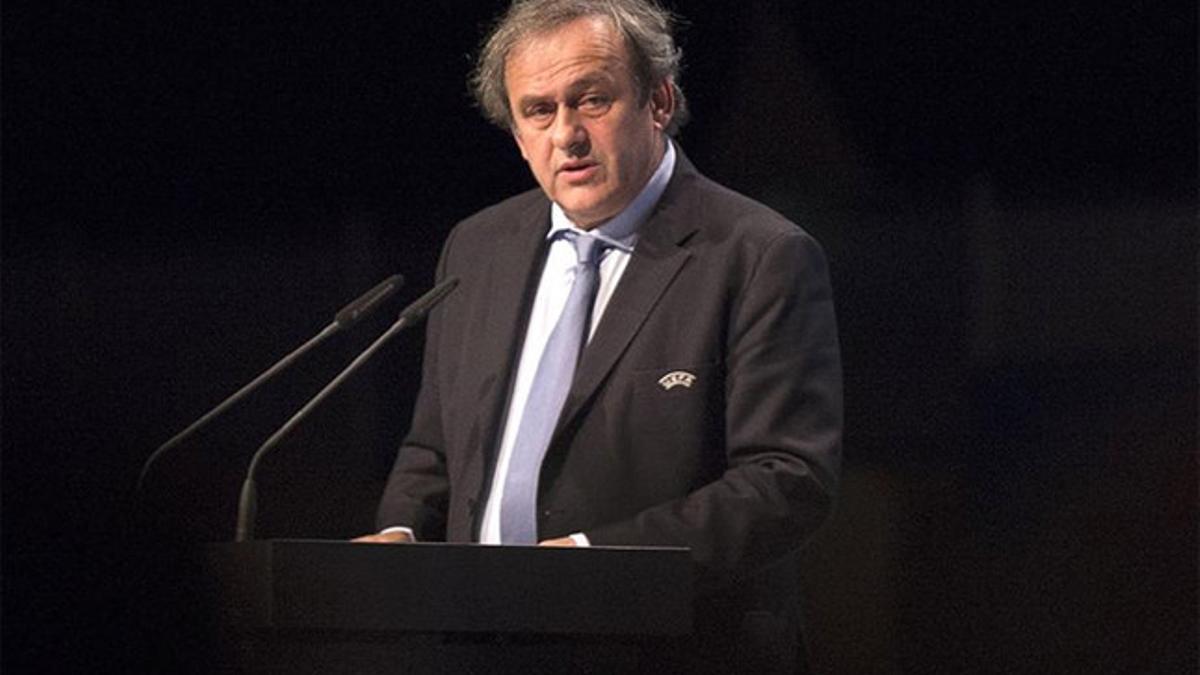 Platini se entrenta a una sanción provisional de 90 días