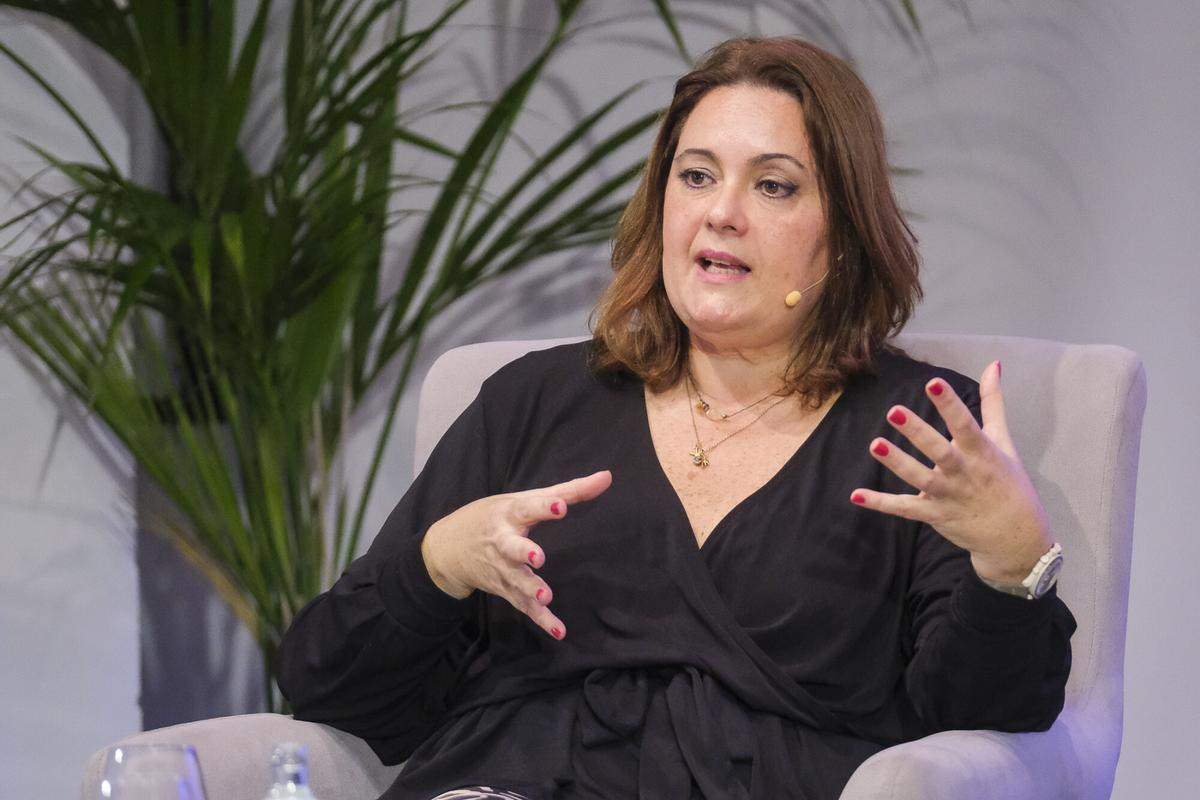 Foro Prensa Ibérica con Beatriz Calzada, presidenta de la Autoridad Portuaria de Las Palmas