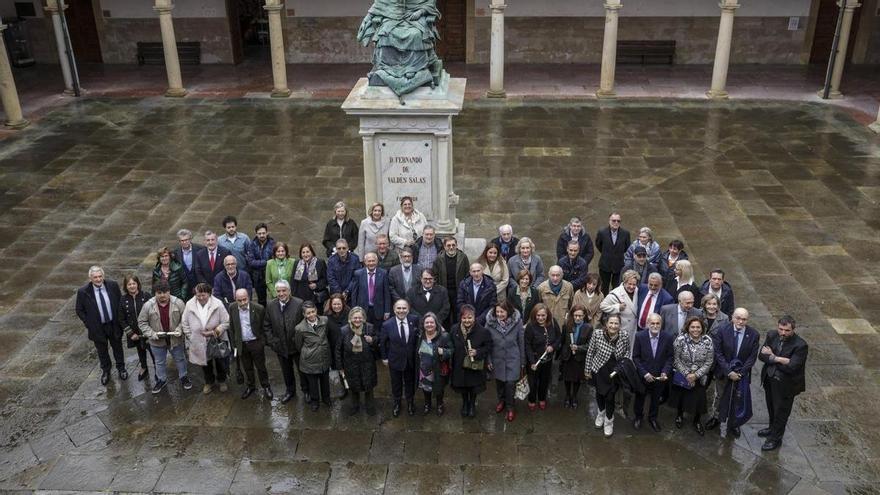 Estos son los jubilados homenajeados por la Universidad de Oviedo: &quot;Siempre seréis académicos y ésta será vuestra casa&quot;