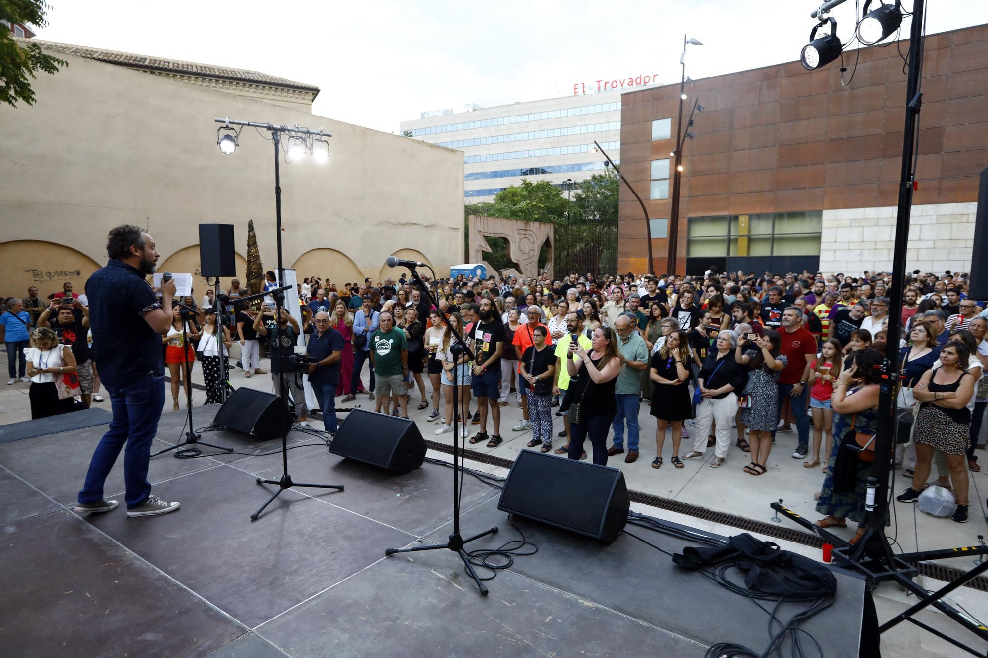 Sumar ha concluido la campaña en el Centro de Historias de Zaragoza