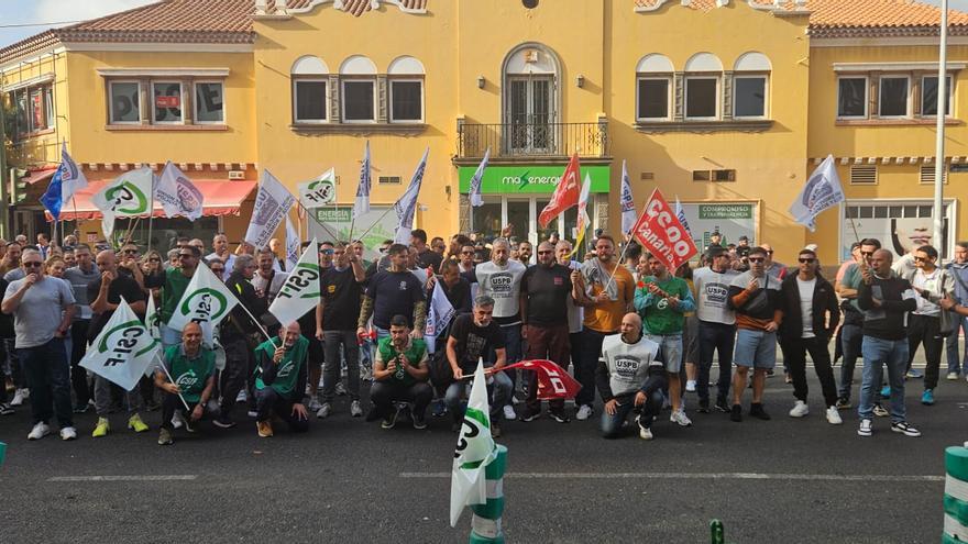 Policías y bomberos de Las Palmas de Gran Canaria reclaman más medios y efectivos