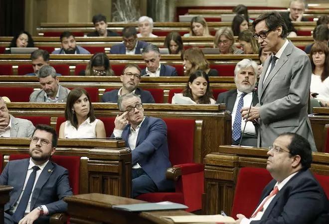 El 23-J impacta en los equilibrios de Aragonès para agotar la legislatura