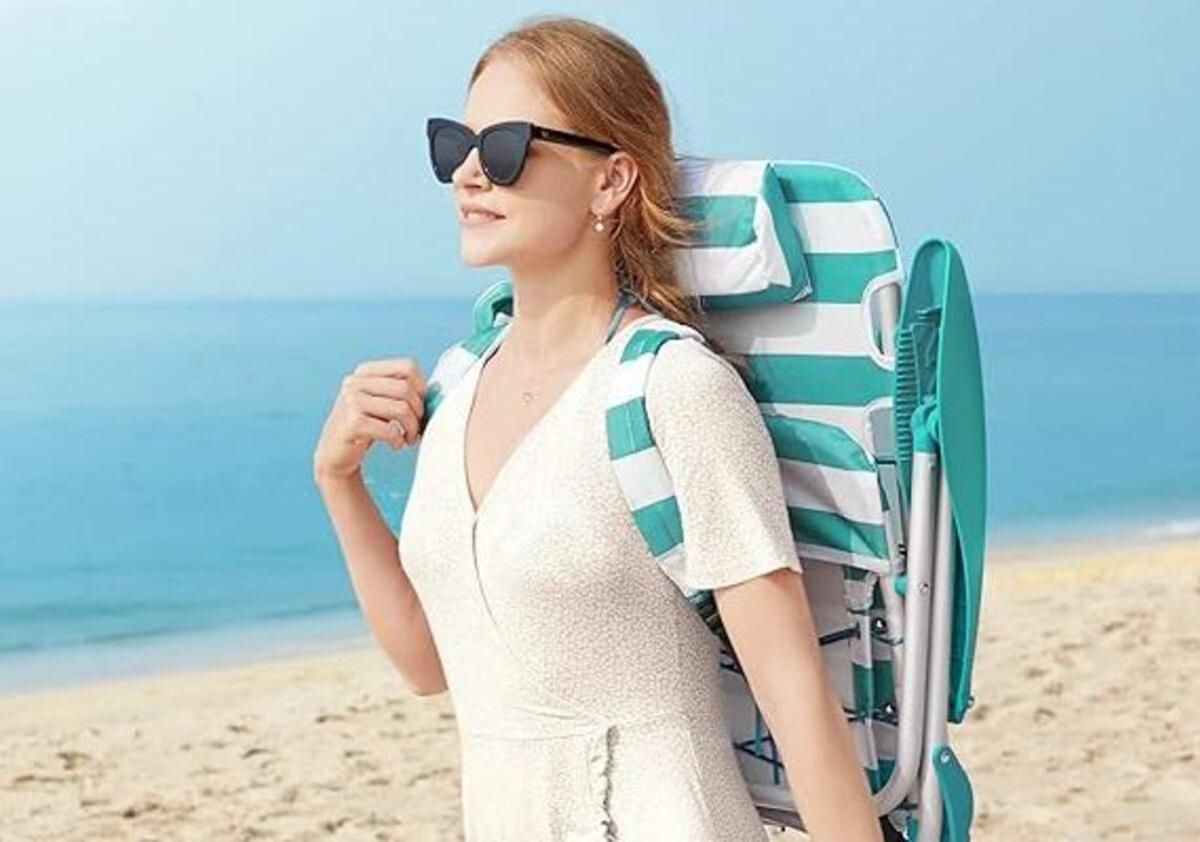 La silla de SONGMICS es, entre otras cosas, muy fácil de llevar.