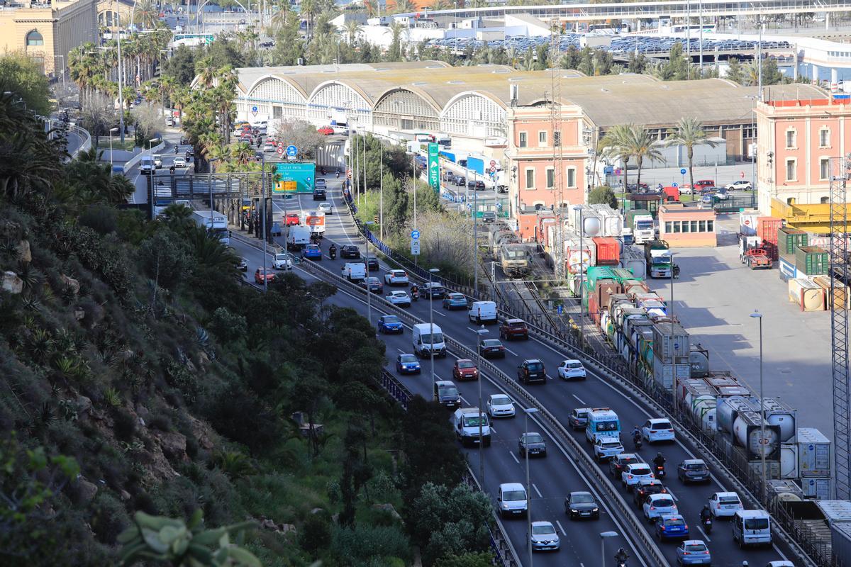 El Govern central descarta un segon viaducte a la Ronda Litoral a l’altura del Morrot